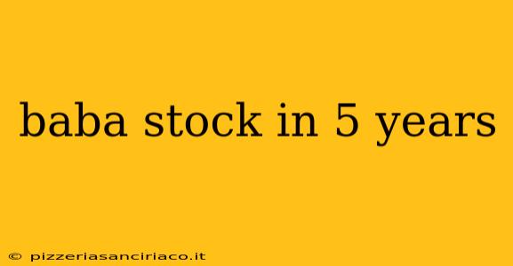 baba stock in 5 years