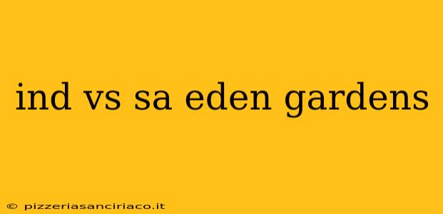 ind vs sa eden gardens
