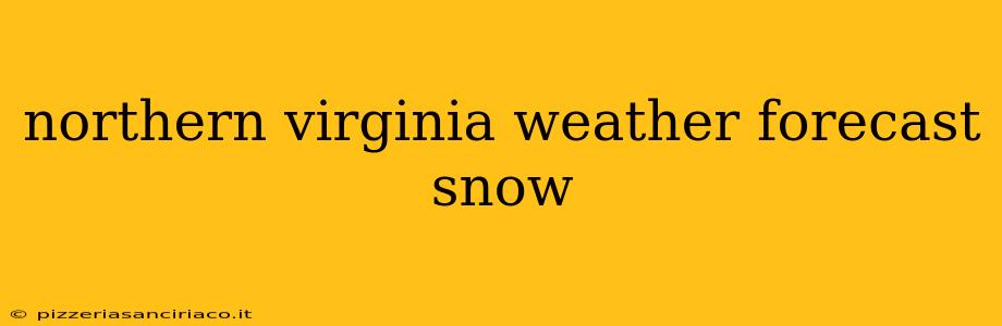 northern virginia weather forecast snow