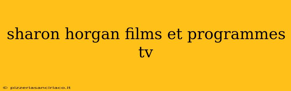 sharon horgan films et programmes tv